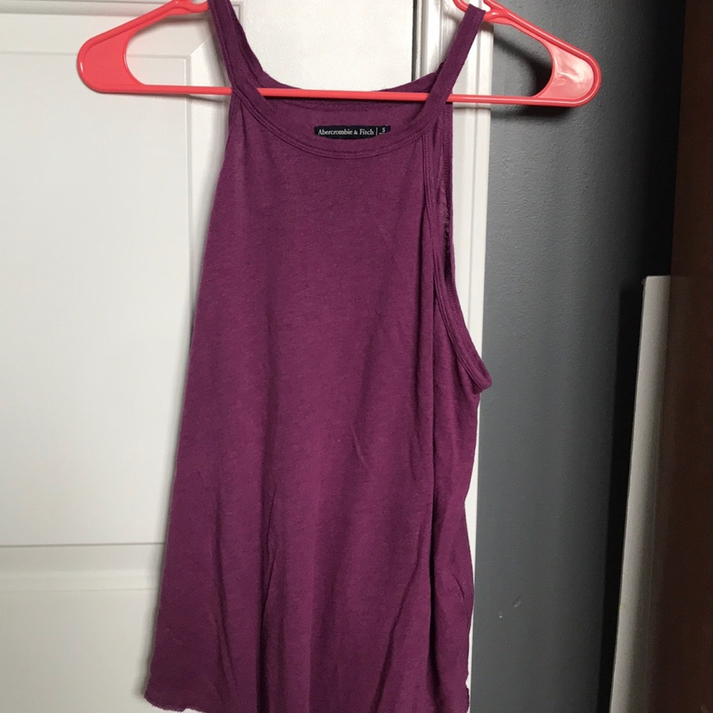 Abercrombie & Fitch purple/magenta tank top